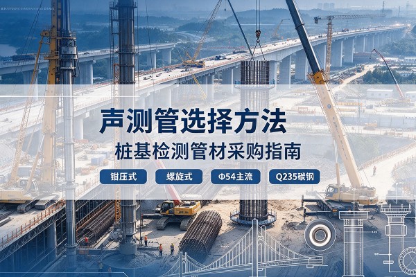 市北声测管选型标准