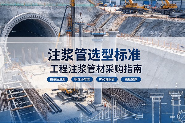 市北注浆管选型标准