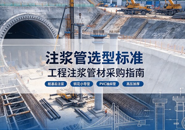 市北注浆管选型标准